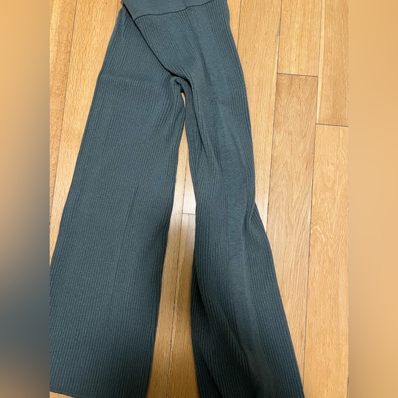 Aerie Gotta Jet! Polo Sweater and Skater Pant Set Royal Palm Size Small - Picture 10 of 15